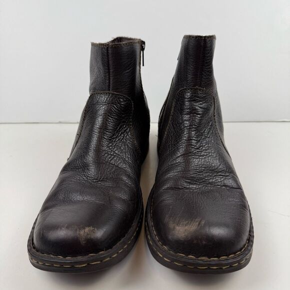 Born Men’s Ward Dark Brown Leather Ankle Boots Size 11.5 main image 11